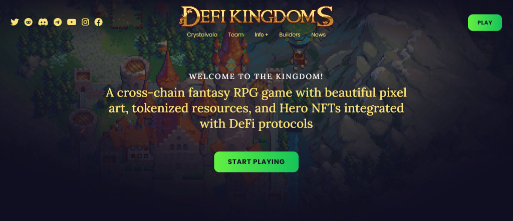 仮想通貨/NFTゲーム DeFi Kingdoms（ディファイキングダム）とは？